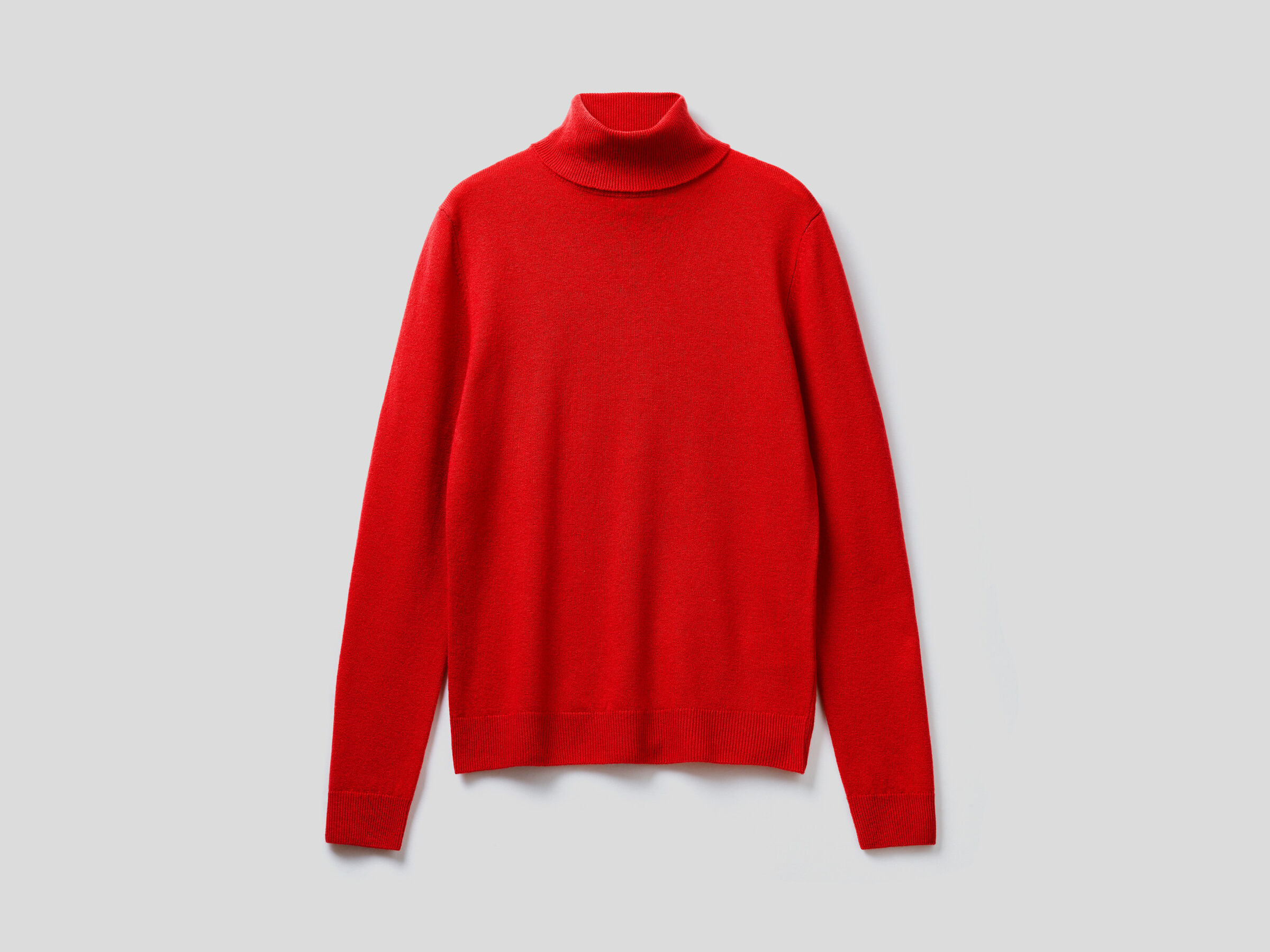 Rollkragenpullover aus reiner Schurwolle image number 5