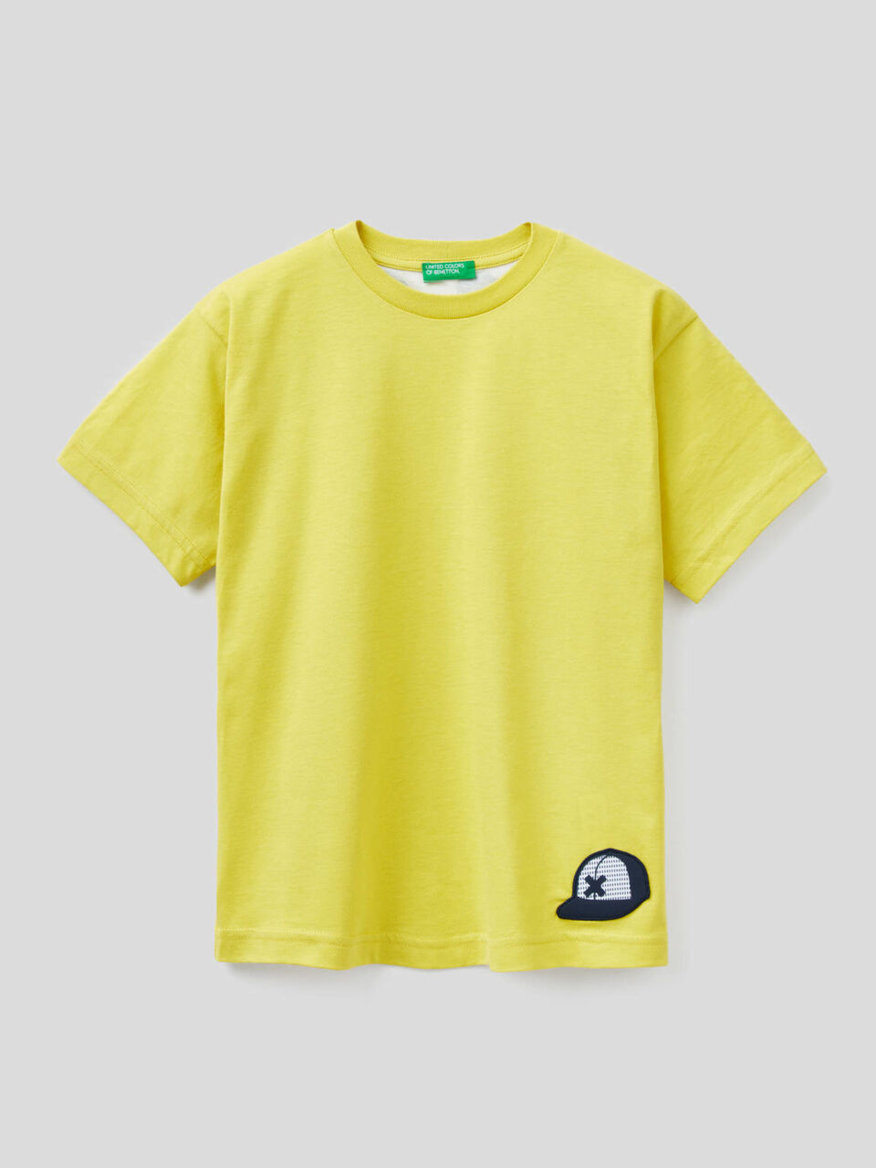 T-Shirt aus 100% Baumwolle mit Slogan image number 1