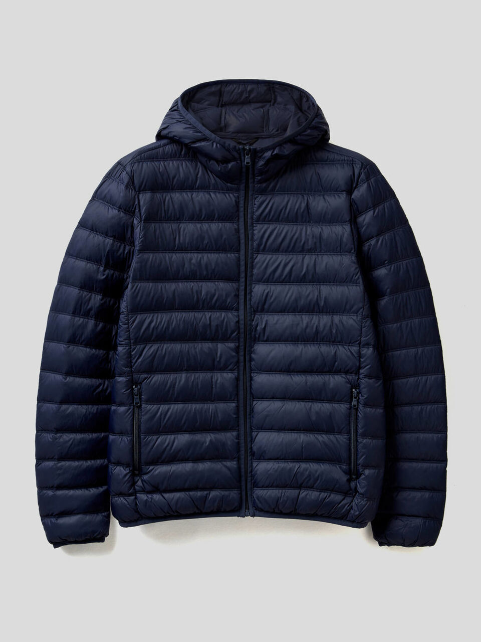 Slim-Fit-Daunenjacke mit Kapuze image number 1