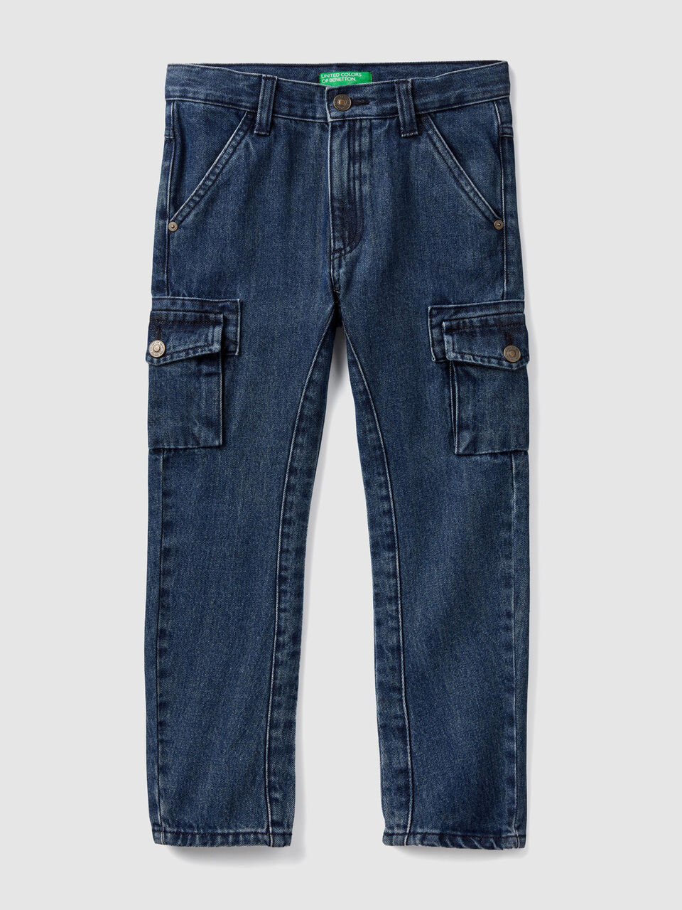 Cargohose aus Denim image number 1