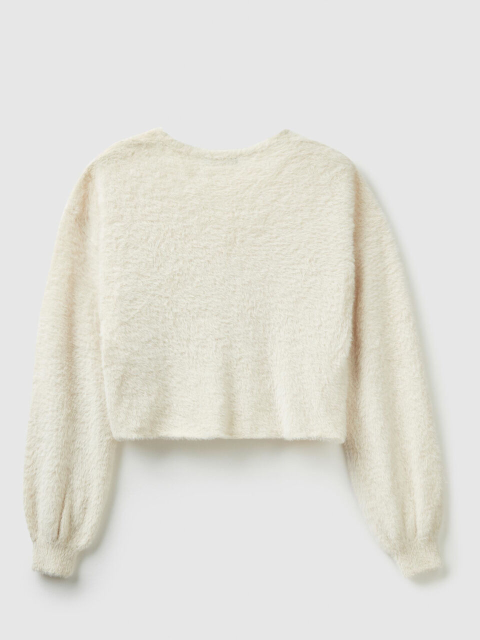 Strickjacke aus Langhaar-Garn image number 2