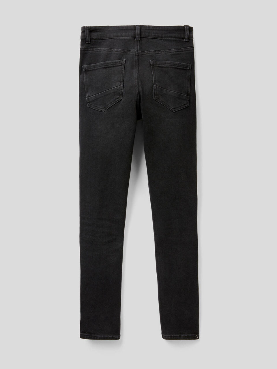 Skinny-Fit-Jeans mit Rüsche image number 2