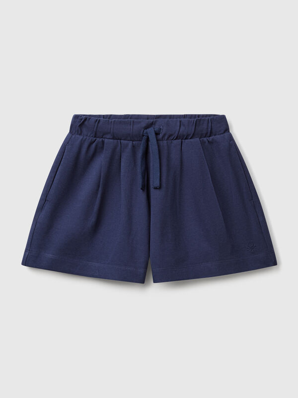 Shorts aus reiner Baumwolle Mädchen