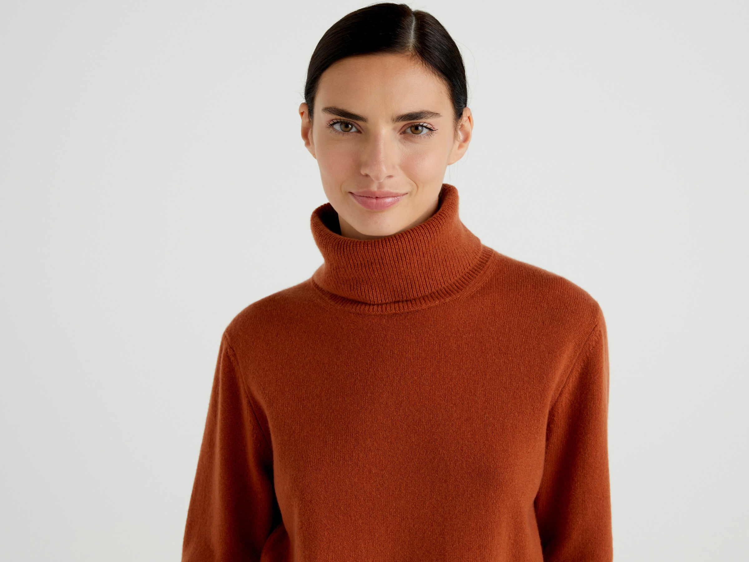 Rollkragenpullover aus reinem Cashmere image number 3