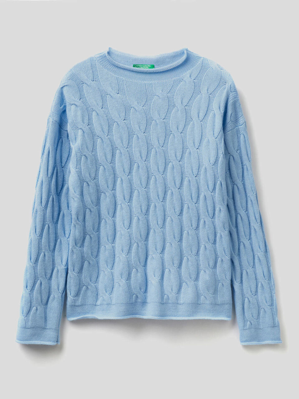 Pullover mit Flechtmuster image number 1