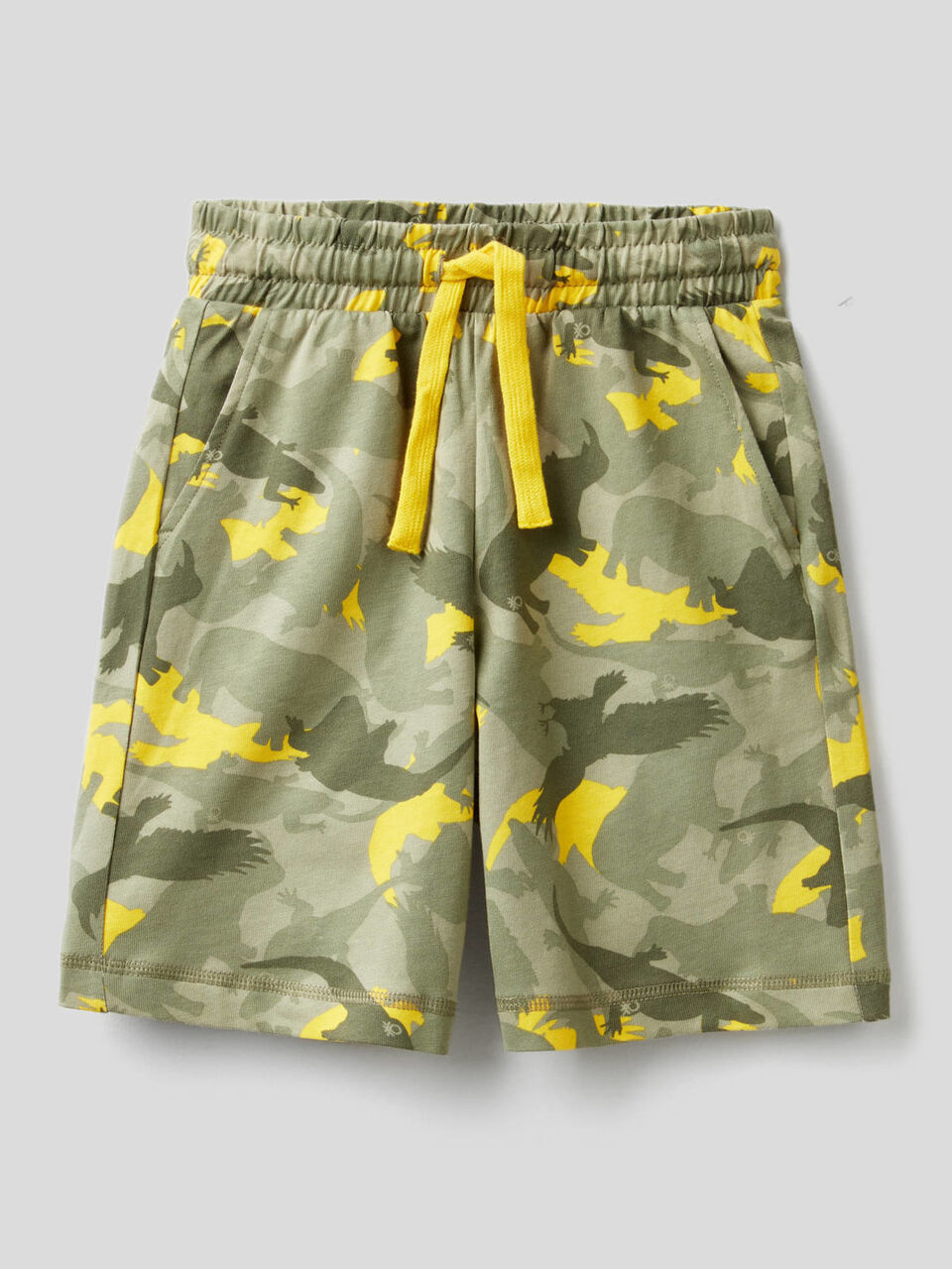 Bermuda mit Camouflage-Safariprint image number 1