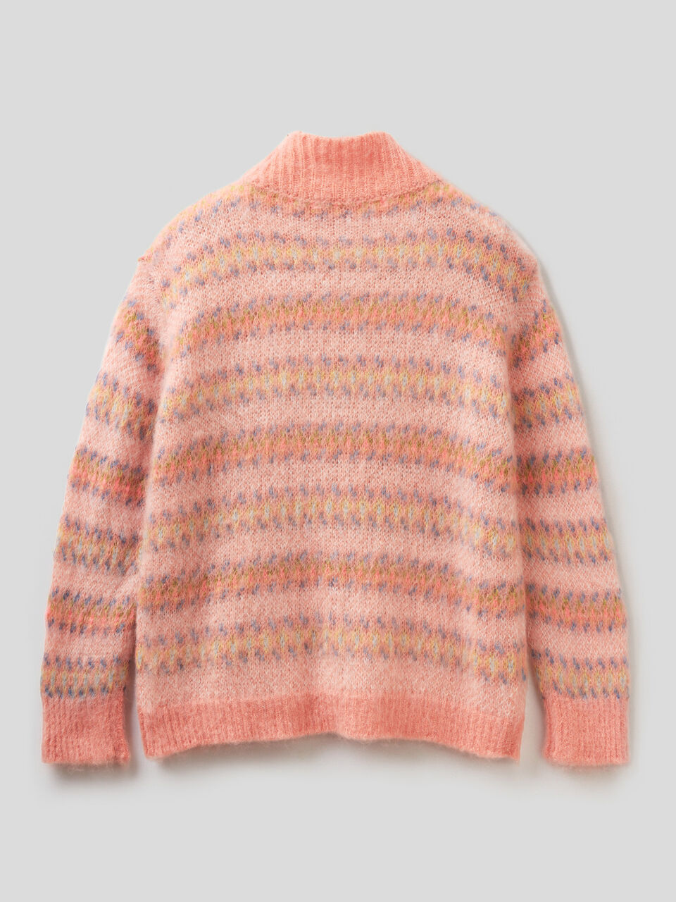 Pullover in einer Mohair-Mischung mit hohem Kragen image number 2