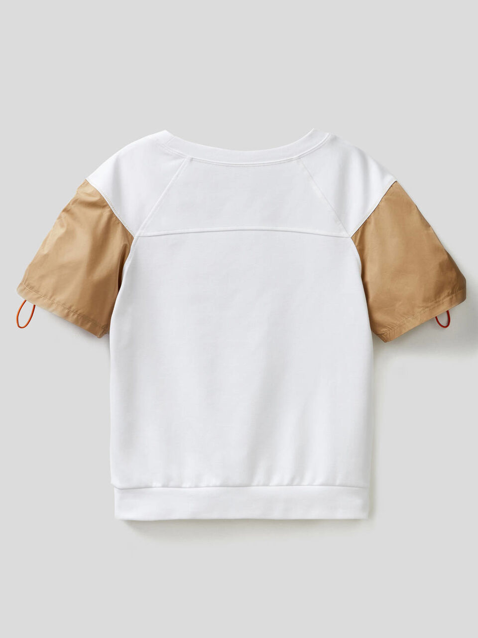 Sweatshirt mit kurzen Ballonärmeln image number 2