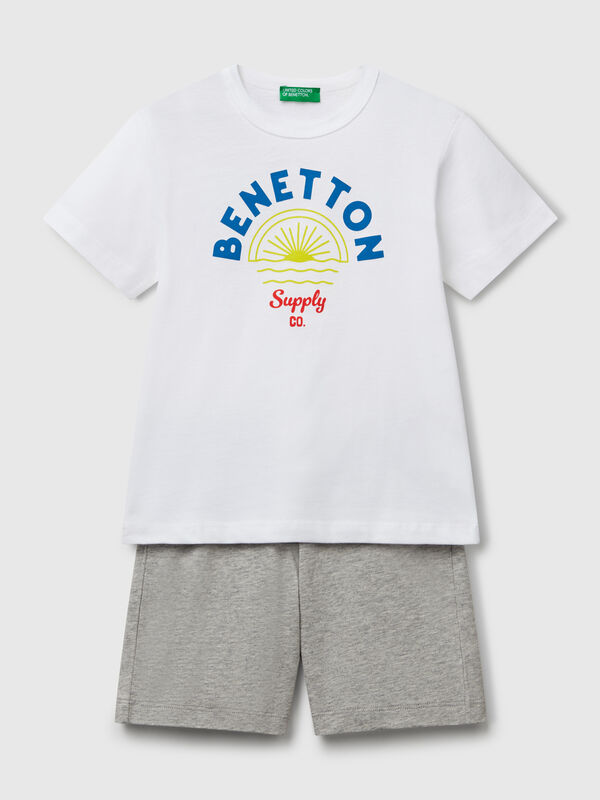 SET T-SHIRT+SHORTS Jungen