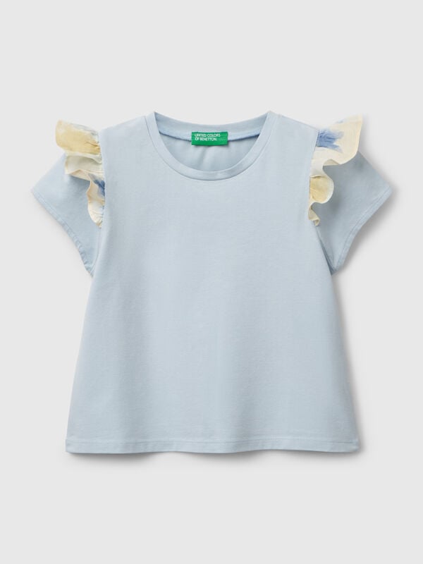 T-Shirt mit Flügelärmeln Mädchen
