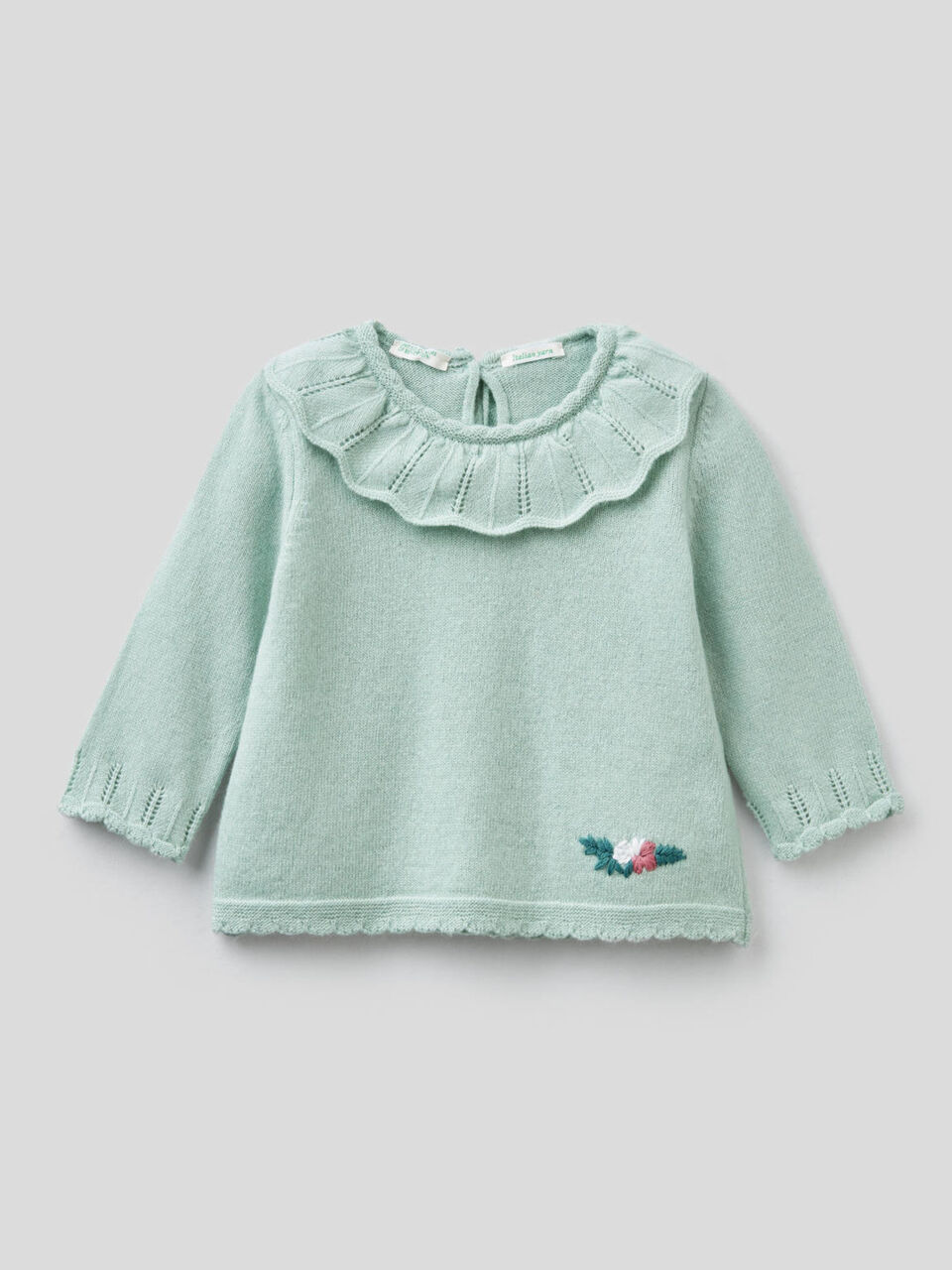 Pullover mit rundem Kragen image number 1