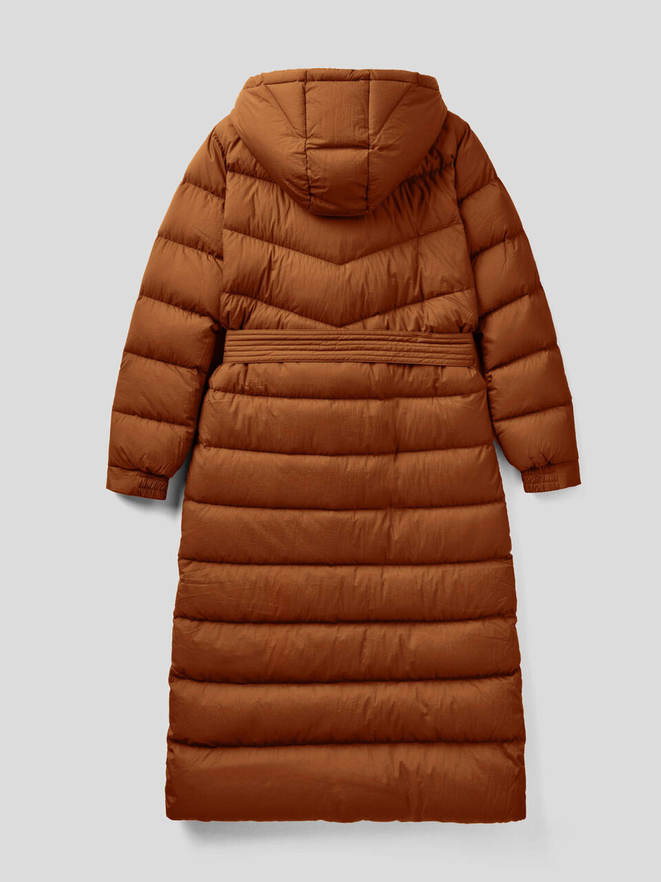 Lange Daunenjacke mit Kapuze image number 2