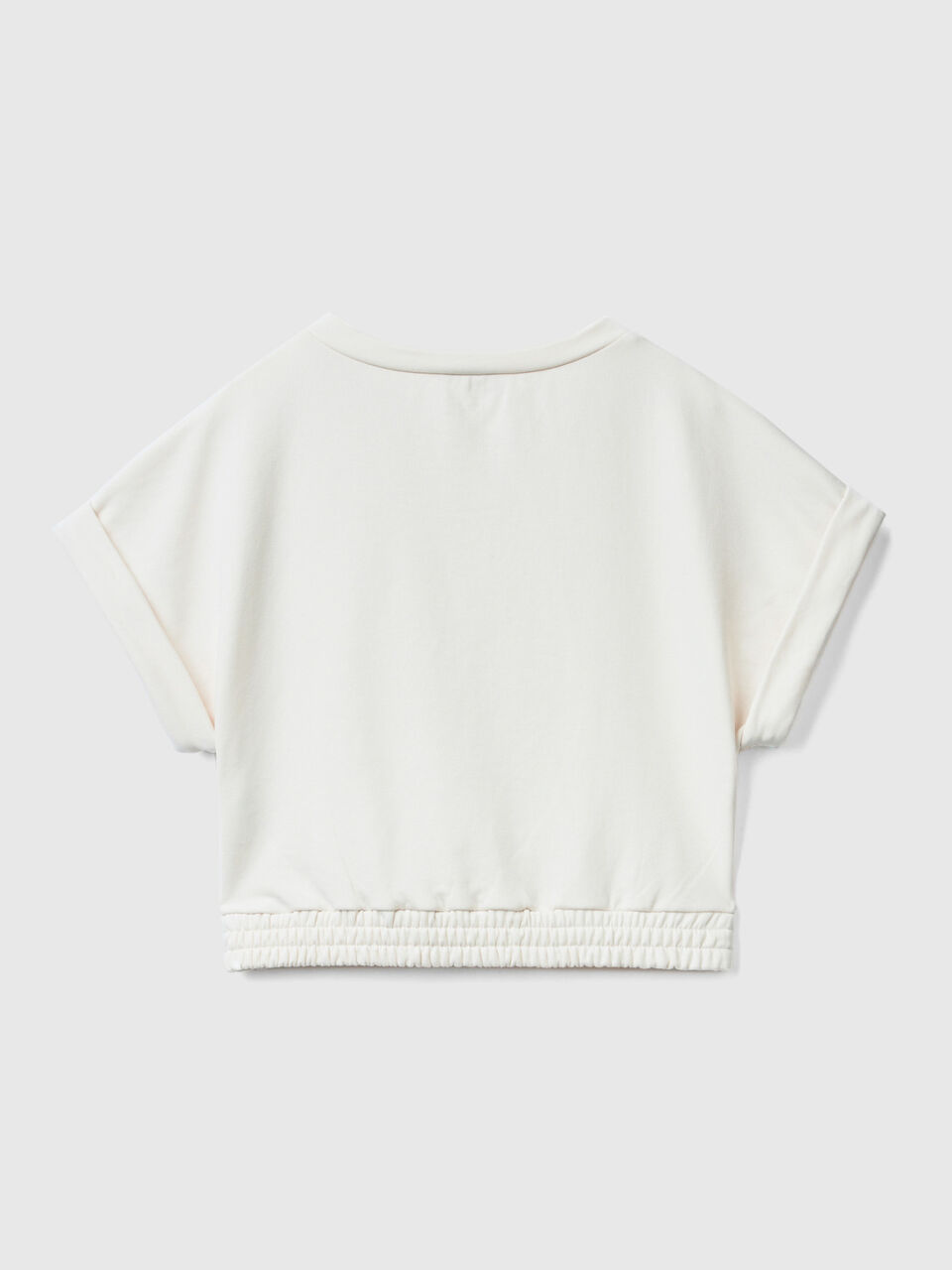 Sweatshirt mit kurzen Ärmeln image number 2