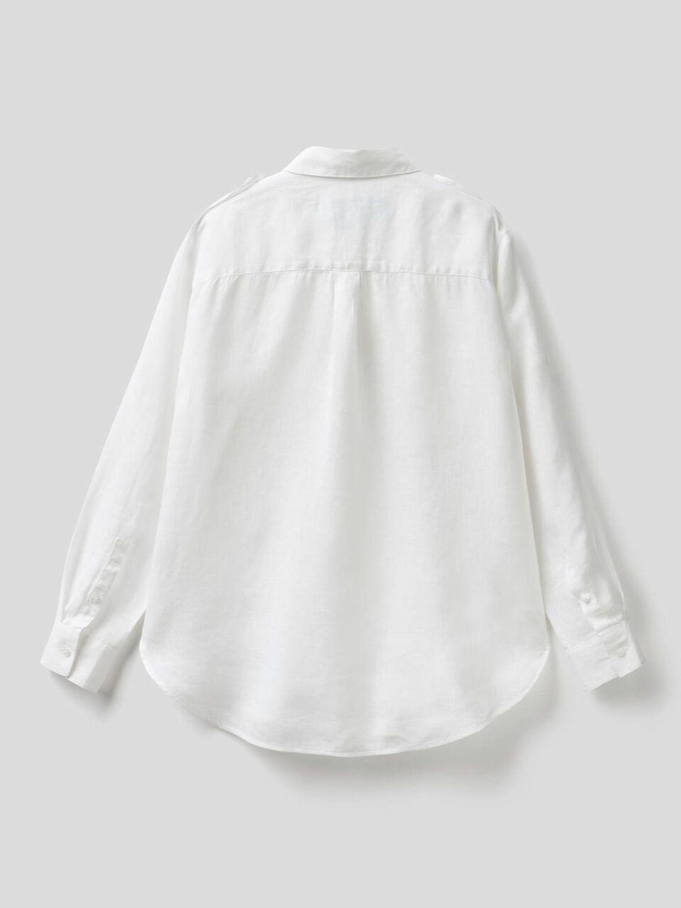 Button-Down-Bluse aus reinem Leinen image number 2