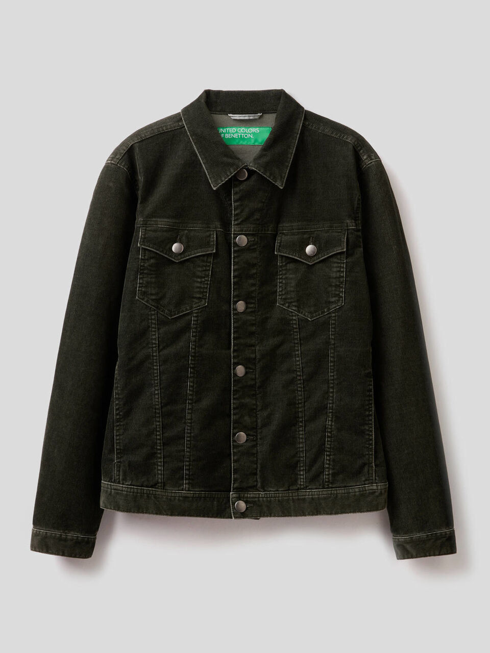 Jacke aus stretchigem Samt im Rippenmuster image number 1