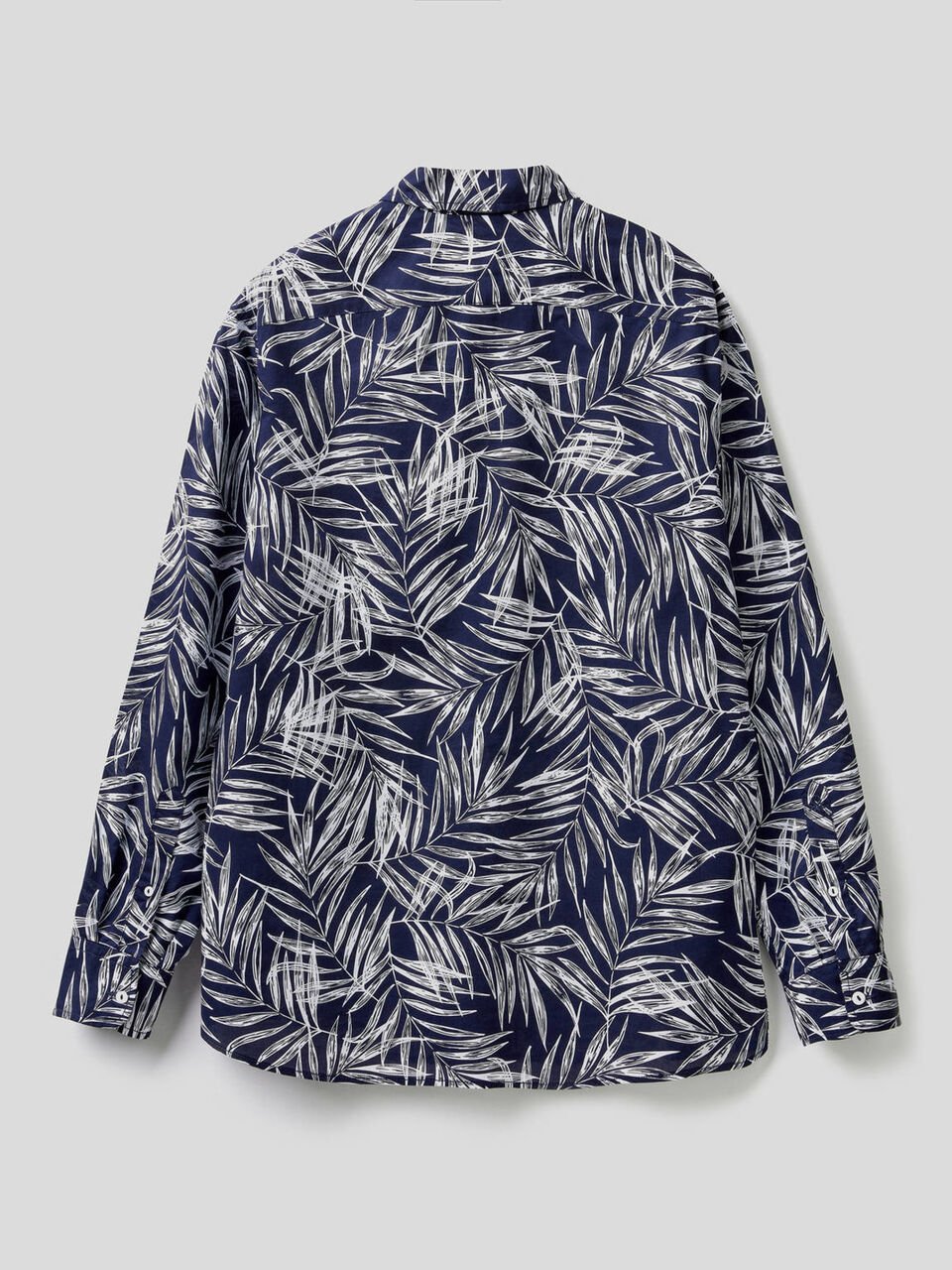Hemd aus 100% Baumwolle mit Botanik-Print image number 2