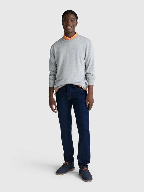 Slim-Fit-Jeans mit fünf Taschen Herren