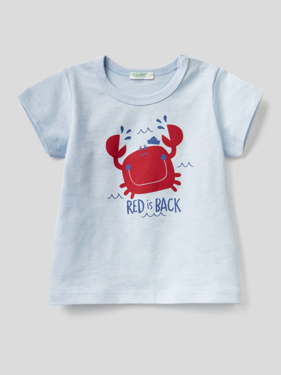 T-Shirt aus Bio-Baumwolle mit Print image number 1