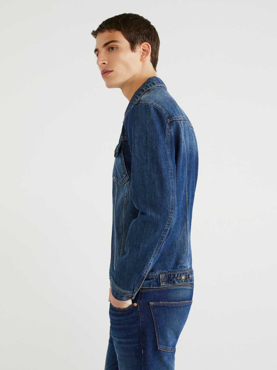 Denim-Jacke Herren image number null