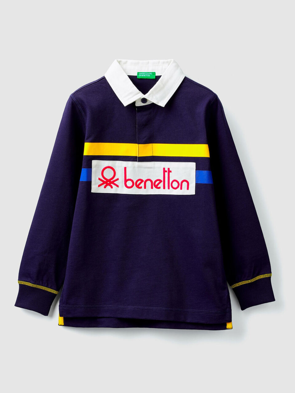 Polo aus Jersey mit Logo image number 1