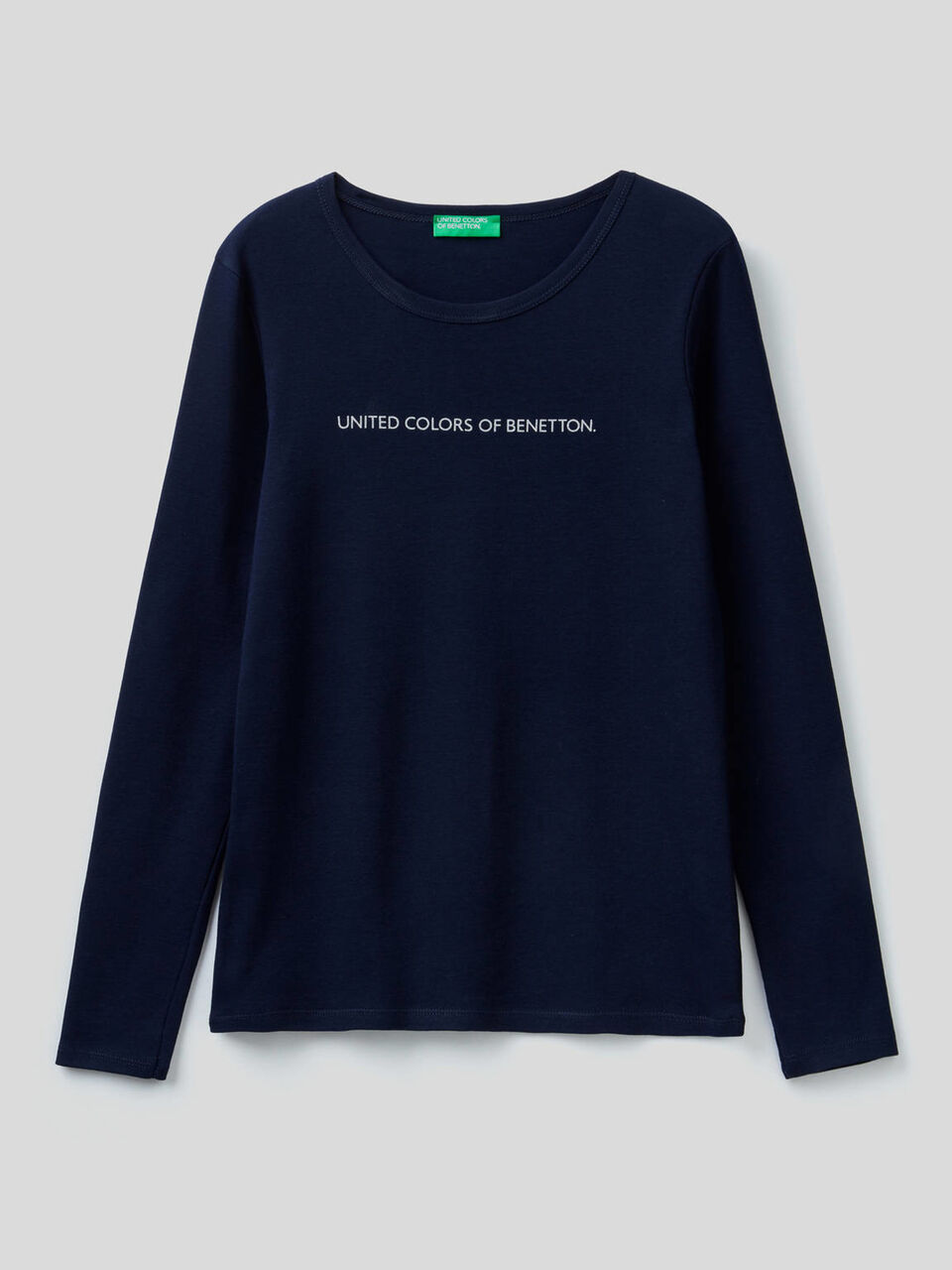 T-Shirt aus 100% Baumwolle mit langen Ärmeln image number 1