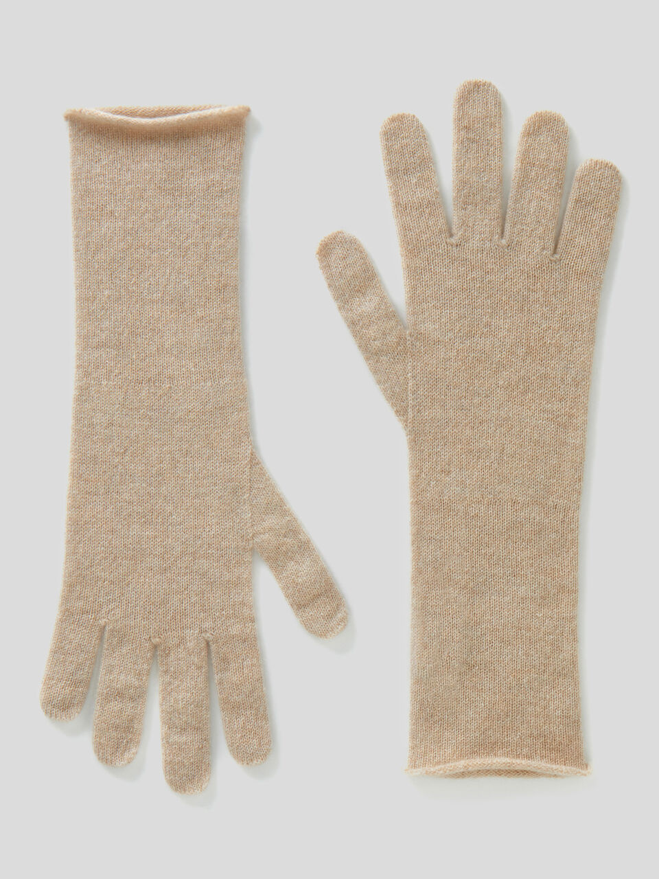 Klassische Handschuhe aus reinem Cashmere image number 1