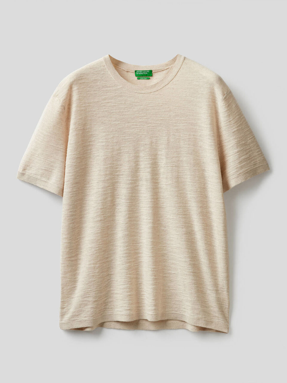 Trikotshirt aus gemischtem Leinen image number 1