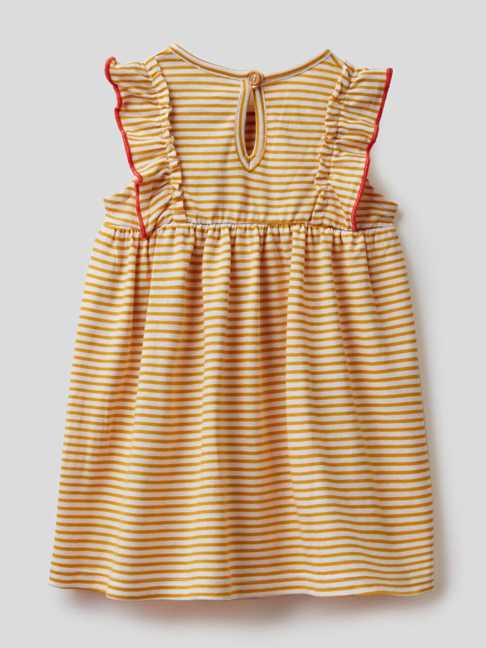 Gestreiftes Kleid aus 100% Bio-Baumwolle image number 2