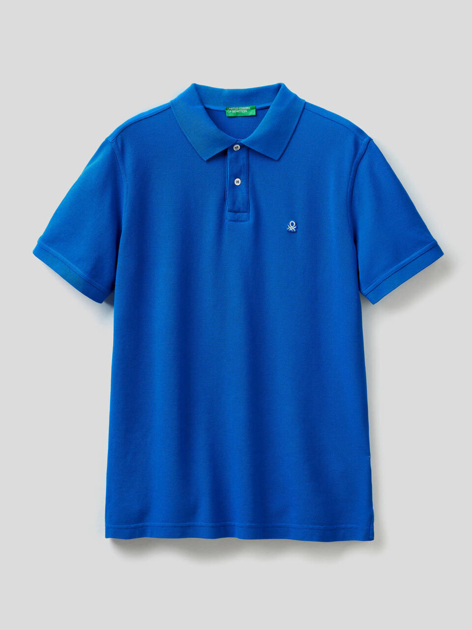 Polo aus 100% Baumwolle mit kurzen Ärmeln image number 1