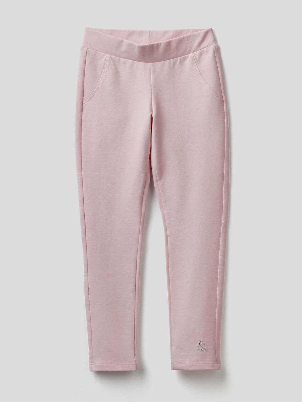 Leggings aus Sweatstoff mit Logo image number 1