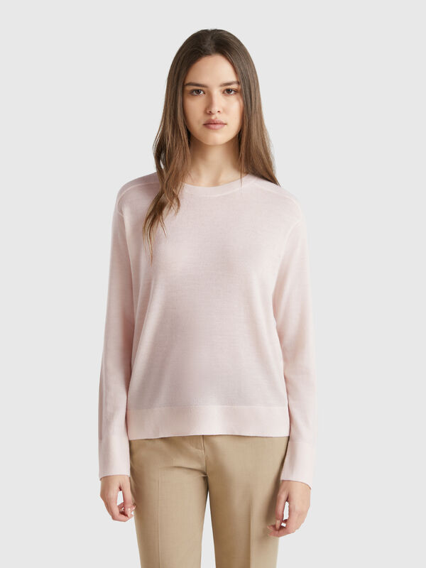 Pullover aus reiner Merinowolle Damen