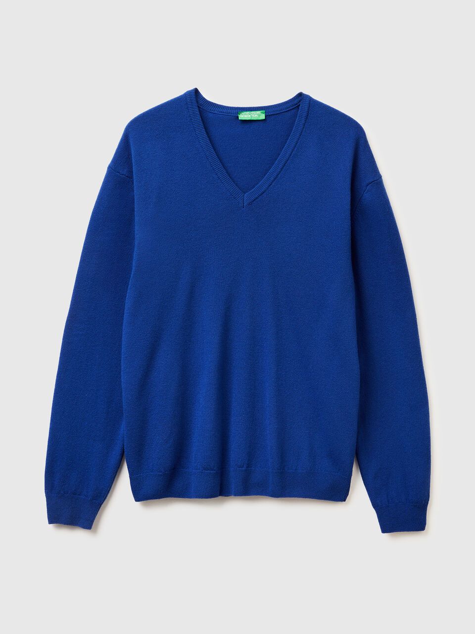 V NECK SWEATER L/S Herren image number 1