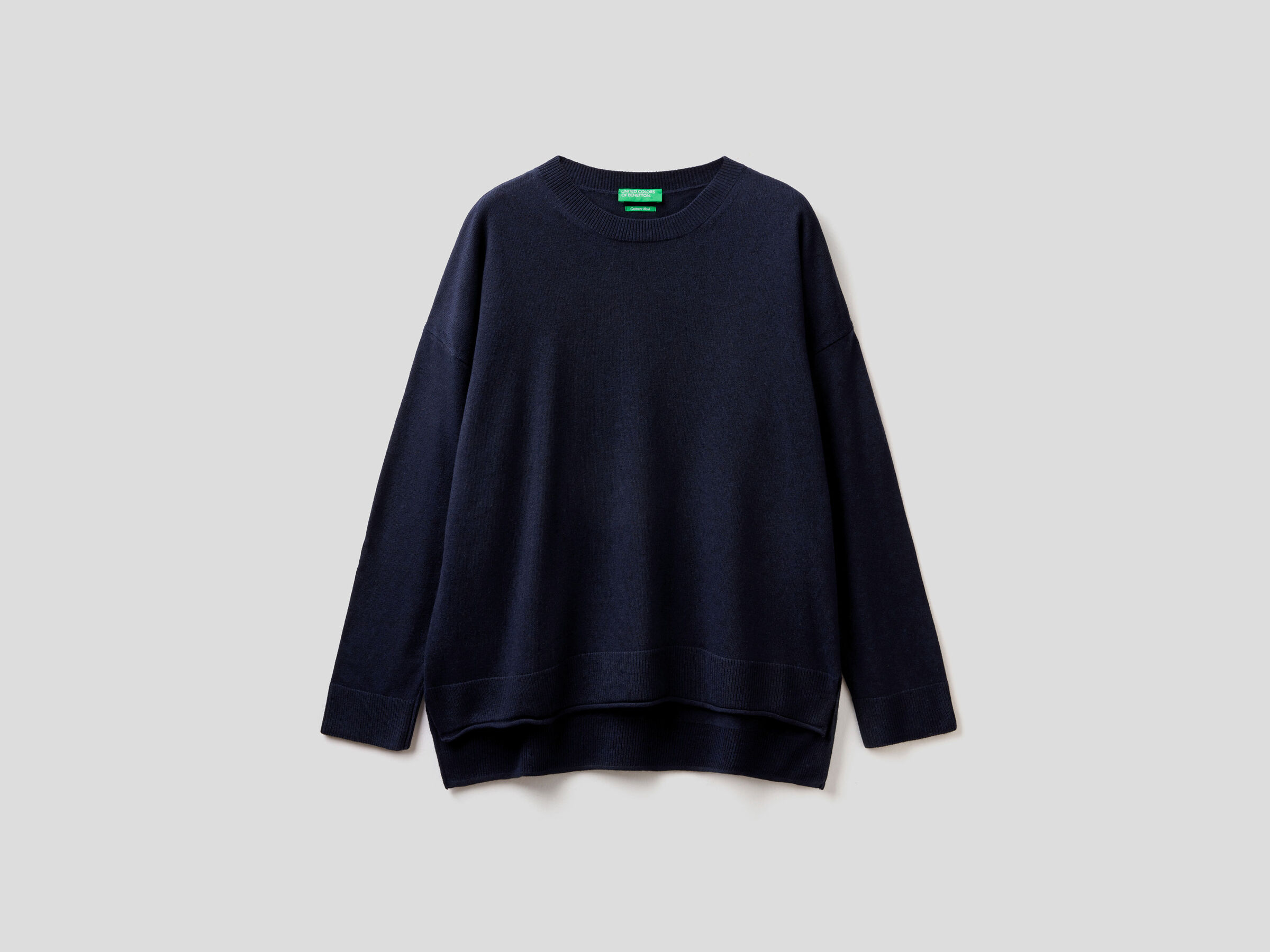 Boxy-Fit-Pullover in einer Cashmeremischung image number 4