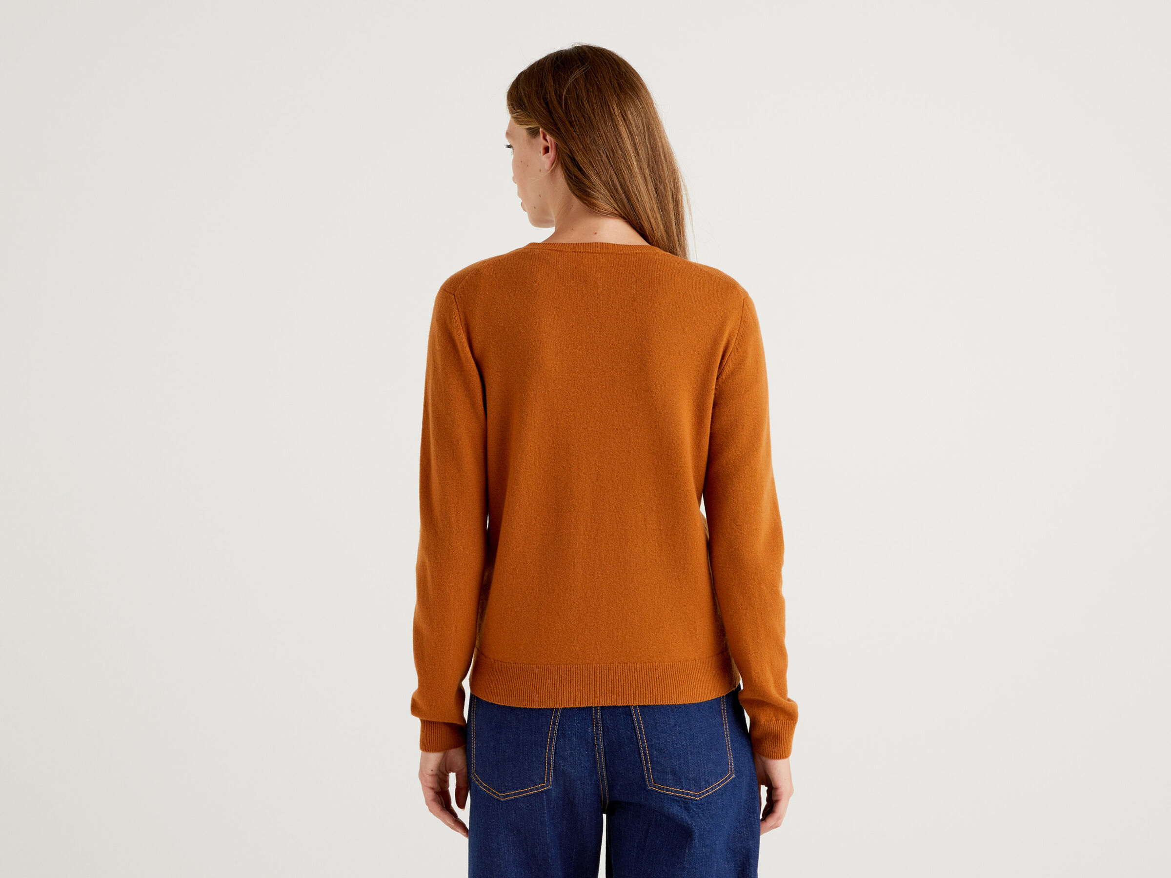 Strickjacke aus reiner Schurwolle mit Rundausschnitt image number 2
