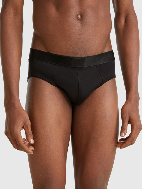 Slip aus Baumwollmischung Herren
