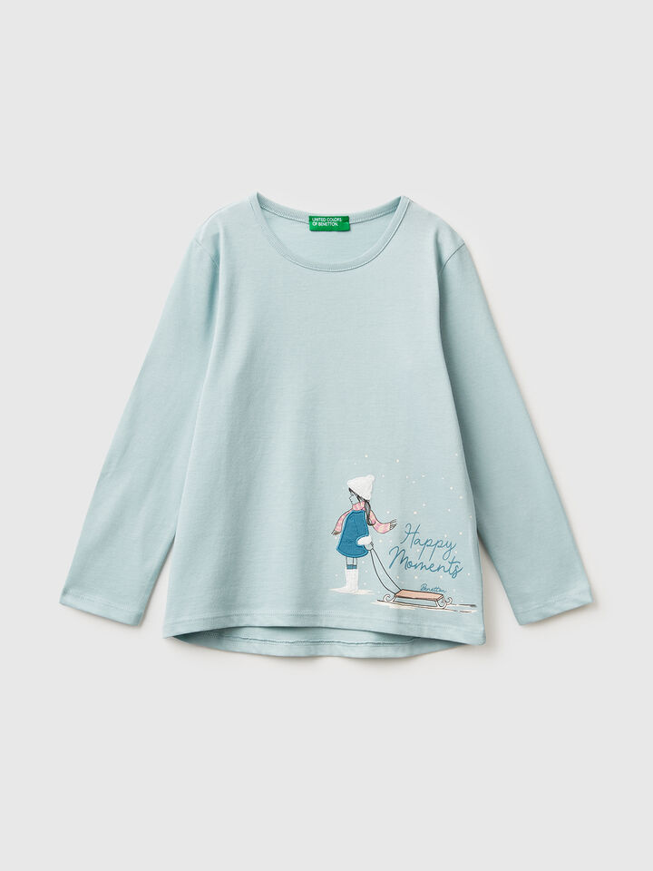 T-SHIRT L/S Mädchen