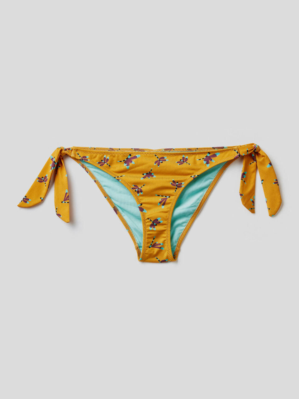 Slip mit Print und Masche image number 1