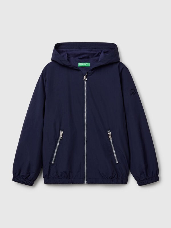 Nylonjacke mit Kapuze Jungen