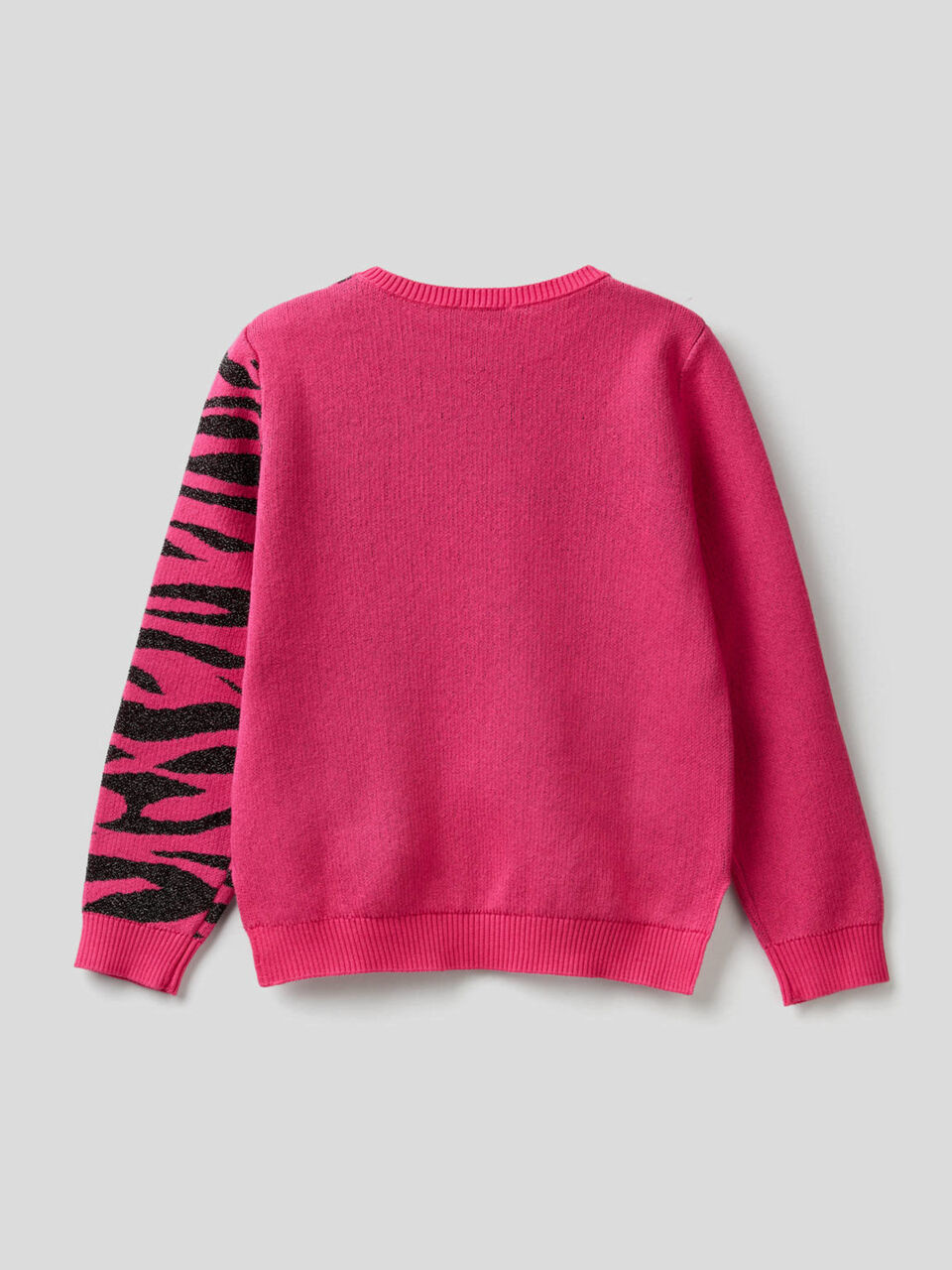 Pullover mit Animalier-Intarsienarbeit image number 2
