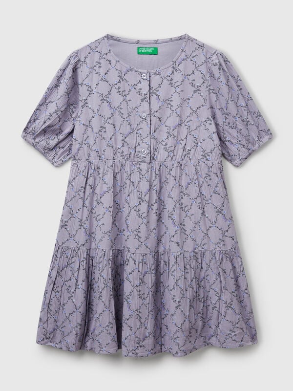 Fließendes Blumenkleid Mädchen