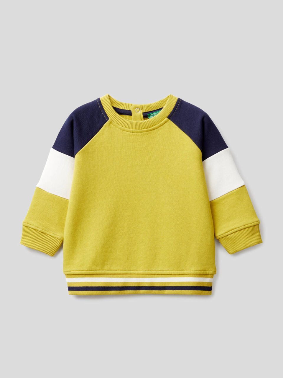 Sweatshirt mit Ärmeln mit Farbblöcken image number 1