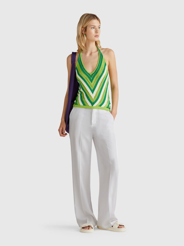 Hose aus reinem Lyocell Damen
