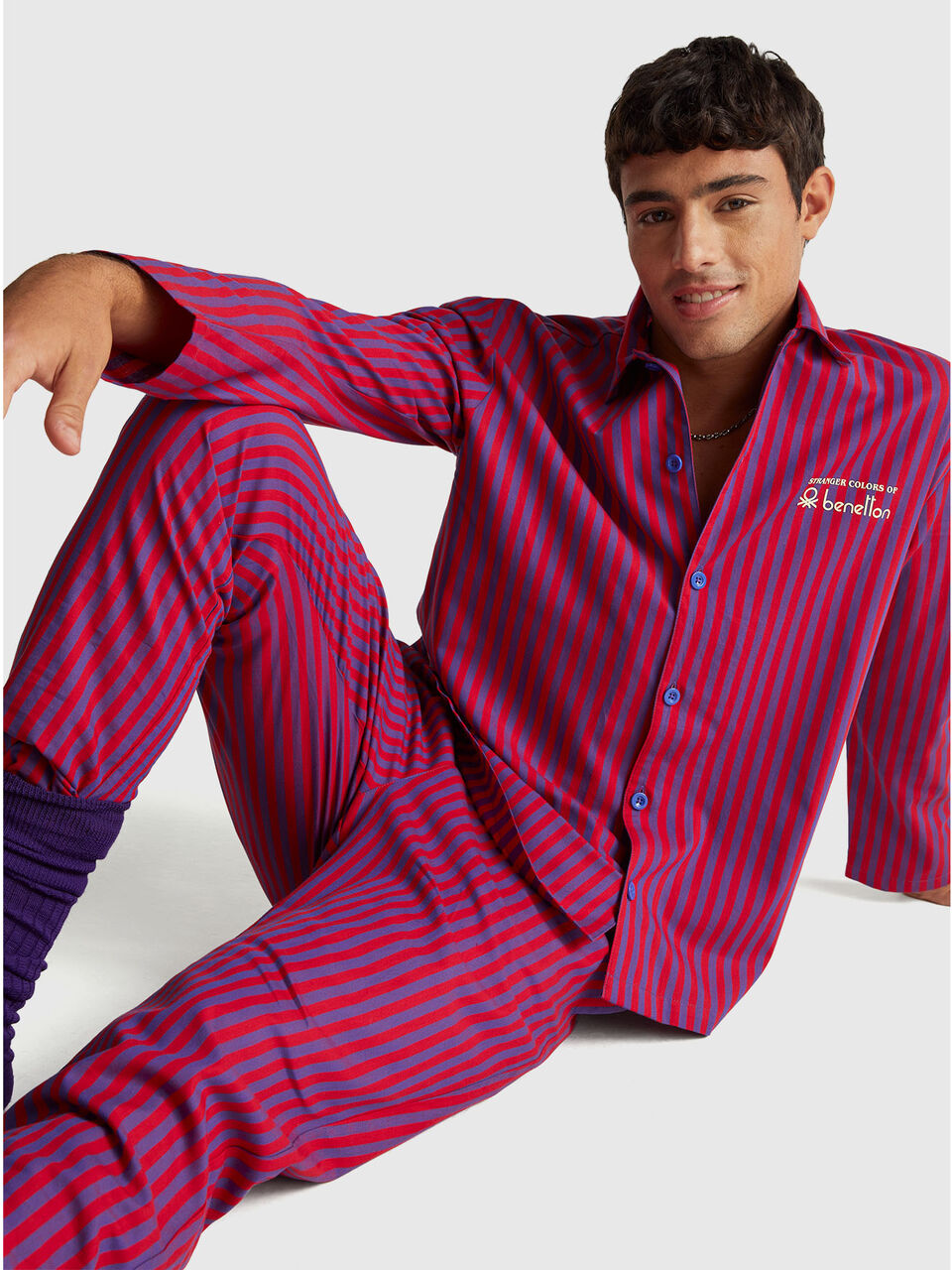 PYJAMA(JACKET+TROUSE Herren image number null