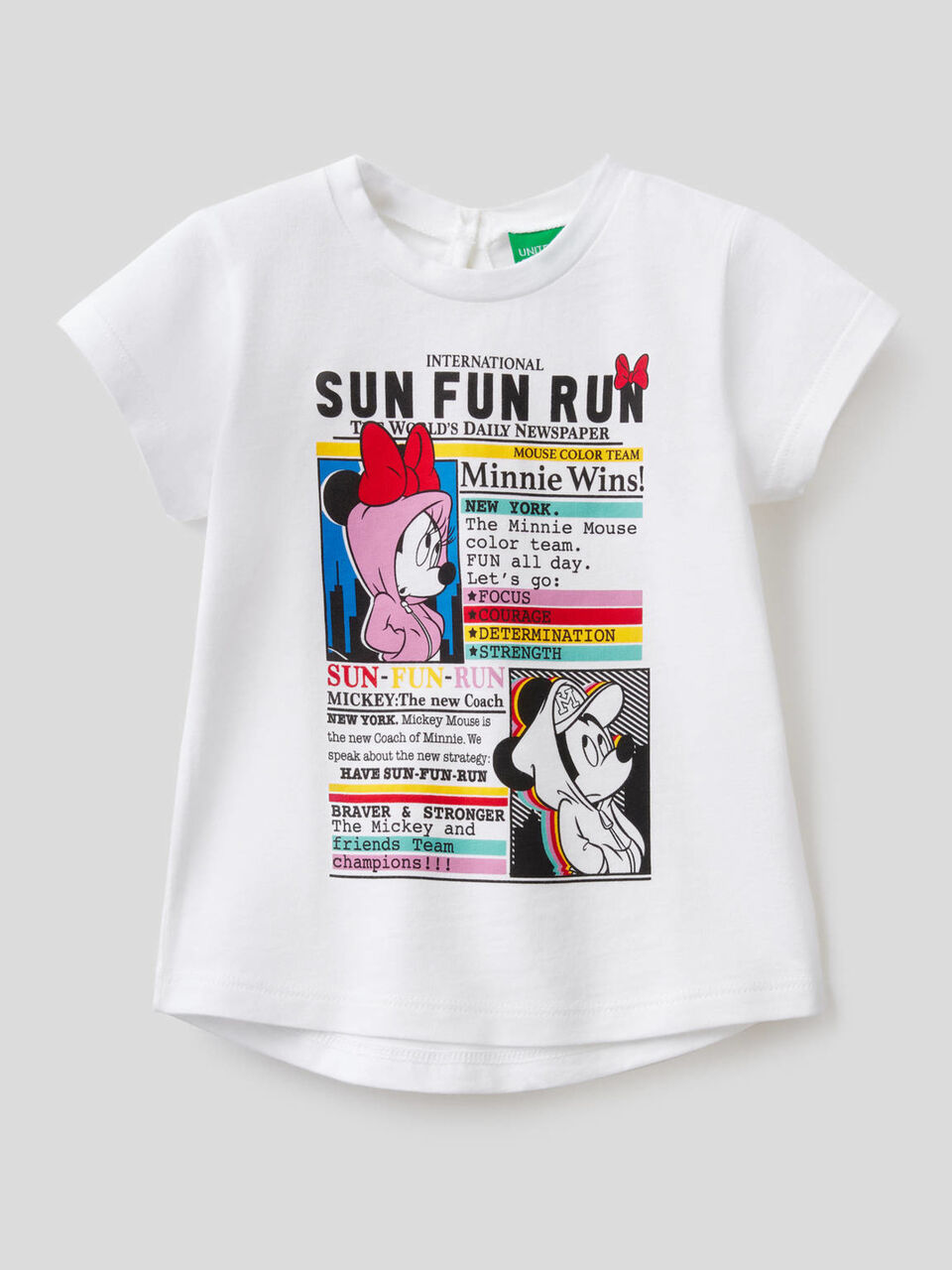 T-Shirt aus Baumwolle mit Print Minnie image number 1