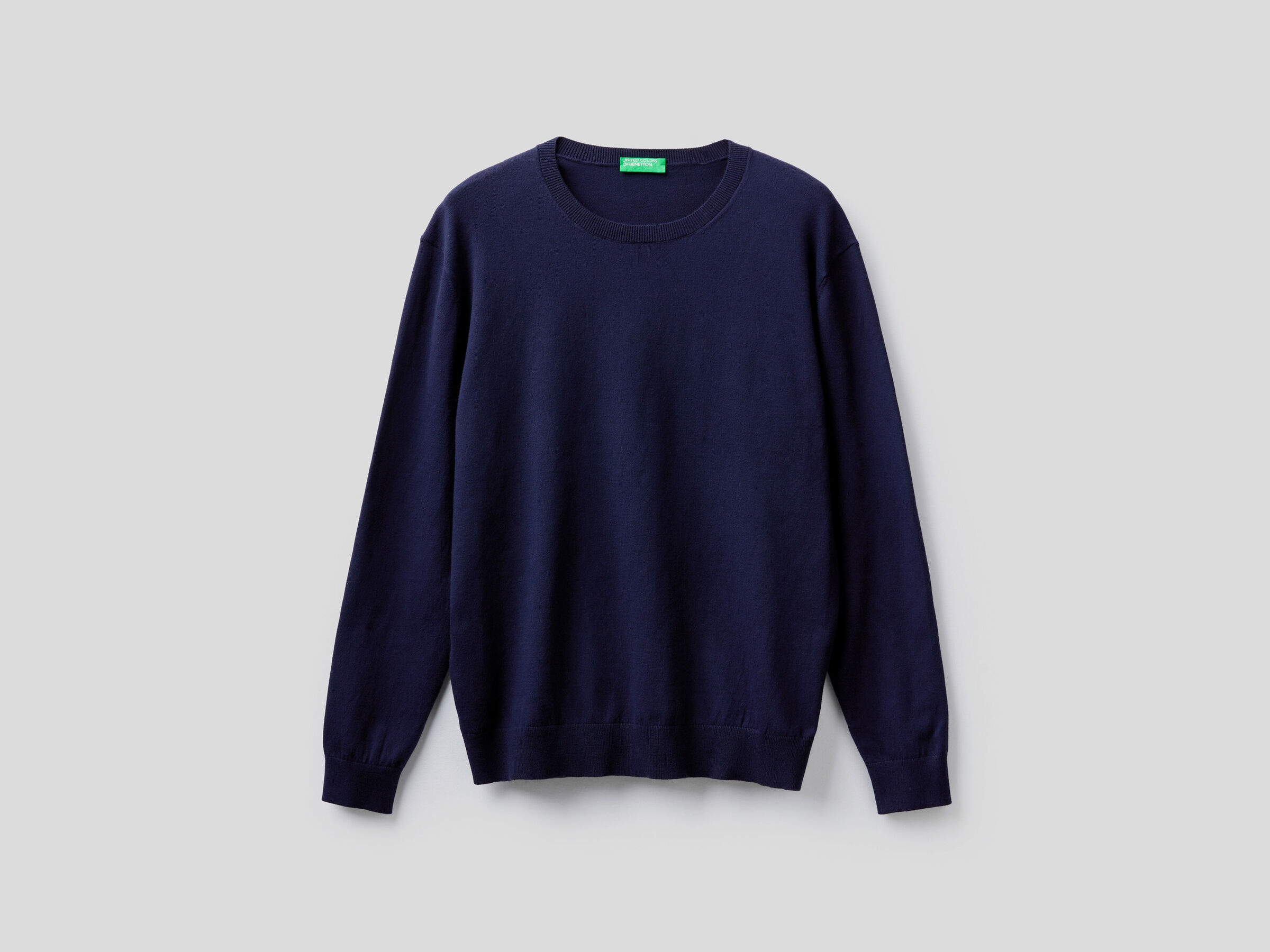 Pullover aus einer leichten Baumwollmischung mit Rundhals image number 4
