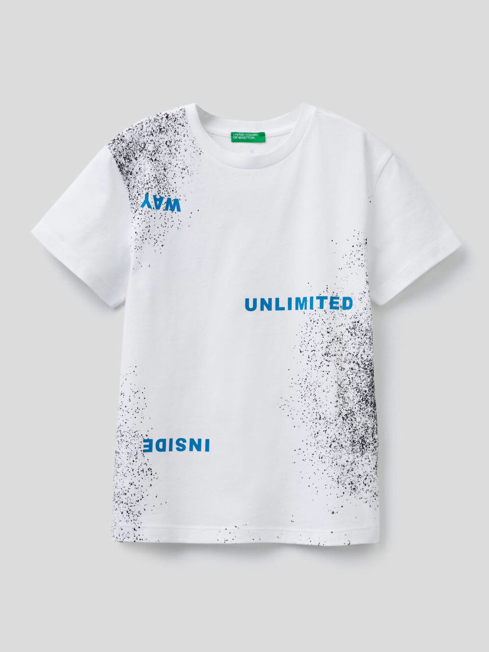 T-Shirt mit Print und Sprayer-Effekt image number 1