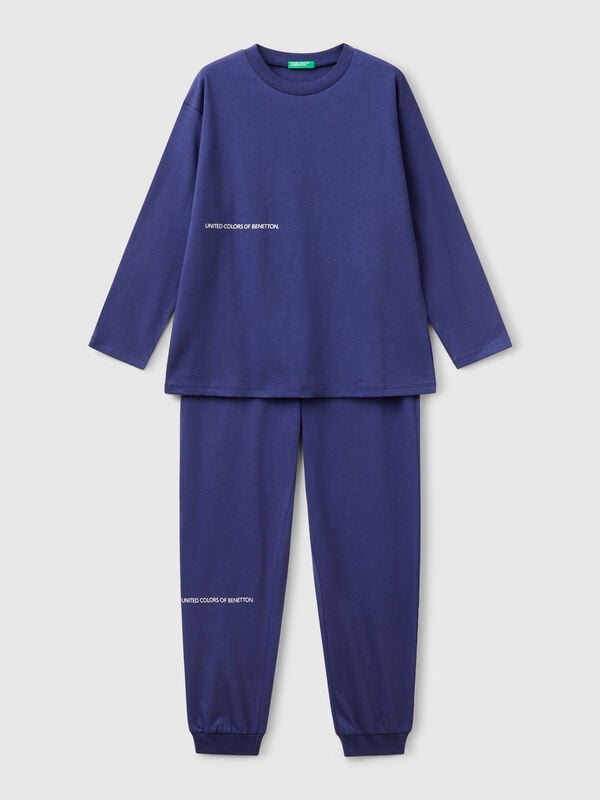 Pyjama aus reiner Baumwolle Jungen