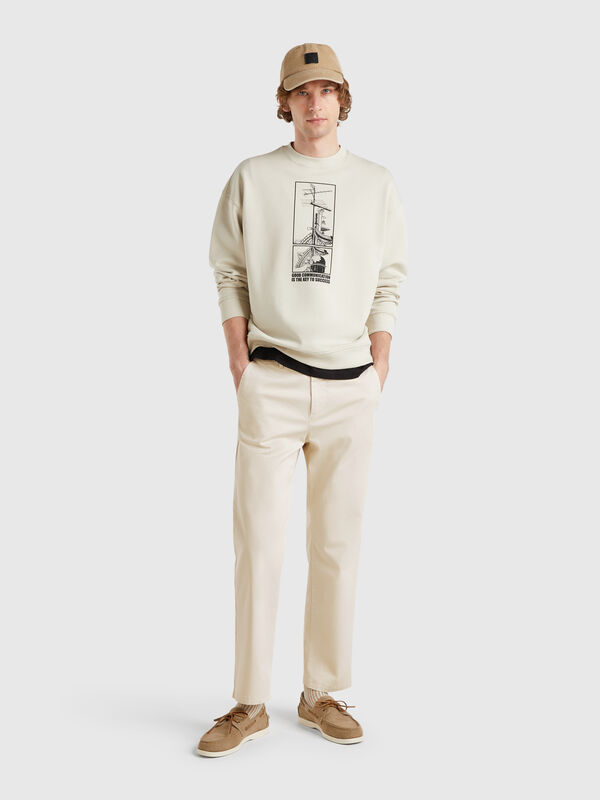 Gerade geschnittene Chinohose Herren