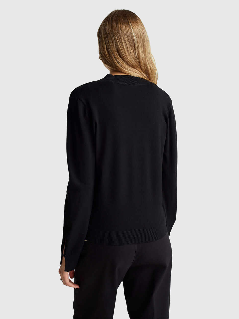V NECK SWEATER L/S Damen image number null