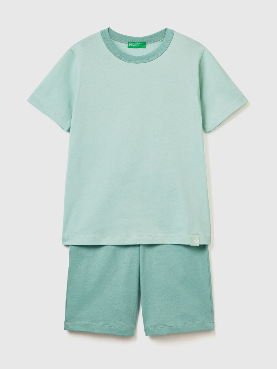Kurzer Pyjama aus leichter Baumwolle image number 1